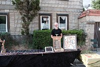 Peter Blei auf dem 31. Kunstmarkt in Friedrichsrode Bild: Peter Blei auf dem 31. Kunstmarkt in Friedrichsrode
