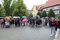 Bild: Abi 2023 - Abiturienten des Salza Gymnasiums in Bad Langensalza erhalten ihren Eichenlaubkranz