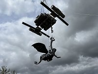 Drachen-Alarm am Sundhäuser Kiesteich Bild: Drachen-Alarm am Sundhäuser Kiesteich