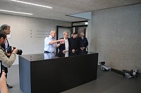 Bild: Th&uuml;ringens Innenminister Georg Maier stellte die Feuerwehrstatistik f&uuml;r das Jahr 2022 in der neuen Feuerwache in Nordhausen vor