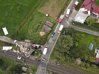 Bild: Unfall am Bahn&uuml;bergang: stundenlange Sperrung der Strecke