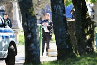 Bild: Polizeieinsatz am Hufhaus