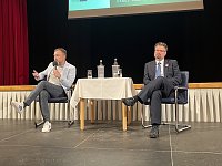 Bild: Szenen einer kontroversen Fragestunde