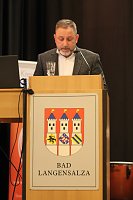 Bürgermeister Matthias Reinz beim Neujahrsempfang im KKZ in Bad Langensalza Bild: Bürgermeister Matthias Reinz beim Neujahrsempfang im KKZ in Bad Langensalza