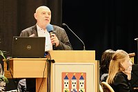 THC Trainer Herbert Müller beim Neujahrsempfang im KKZ in Bad Langensalza Bild: THC Trainer Herbert Müller beim Neujahrsempfang im KKZ in Bad Langensalza