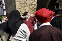 500 Jahre nach dem Bauernkrieg stellen 30 Darsteller in historischen Gewändern den Müntzer-Zug nach und machen Station in Ebeleben Bild: 500 Jahre nach dem Bauernkrieg stellen 30 Darsteller in historischen Gewändern den Müntzer-Zug nach und machen Station in Ebeleben