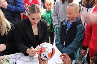 Bild: Empfang der Europacup-Siegerinnen in Bad Langensalza