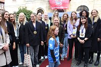 Bild: Empfang der Europacup-Siegerinnen in Bad Langensalza