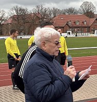 Bild: Vereinslegende Lothar Sommer (91)