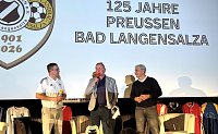 Bild: Drei Preu&szlig;en-Pr&auml;sidenten im Gespr&auml;ch: Harbauer, Fellbach und John (v.l.n.r.)