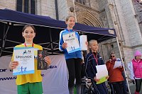 Die Siegerinnen und Sieger über 1000m beim 3-Türme-Lauf in Bad Langensalza Bild: Die Siegerinnen und Sieger über 1000m beim 3-Türme-Lauf in Bad Langensalza