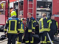 Bild: In Menteroda geriet am Donnerstag ein Wohnhaus in Brand.