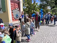 Kinderumzug der Anni-Berger-Stiftung durch Bad Langensalza Bild: Kinderumzug der Anni-Berger-Stiftung durch Bad Langensalza
