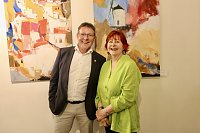 Vernissage der Künstlerin Künstlerin Gudrun Anlauft in Rathaus Bad Langensalza Bild: Vernissage der Künstlerin Künstlerin Gudrun Anlauft in Rathaus Bad Langensalza
