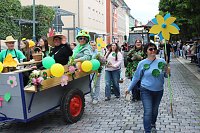 Bild: Festumzug zum 214. Brunnenfest in Bad Langensalza
