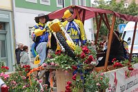Bild: Festumzug zum 214. Brunnenfest in Bad Langensalza