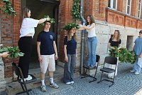 Salza Gymnasium in Bad Langensalza verabschiedet sich von seinen Abiturienten verabschieden sich Bild: Salza Gymnasium in Bad Langensalza verabschiedet sich von seinen Abiturienten verabschieden sich