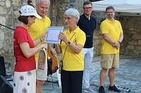 Bild: Lulo Reinhardt & Brise Manouche im Kreuzgang des Augustinerklosters in  Bad Langensalza