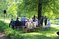 Bild: Festveranstaltung zum Gedenken an die Schlacht bei Langensalza am 27. Juni 1866