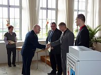 Beförderungen ausgesprochen Bild: Beförderungen ausgesprochen