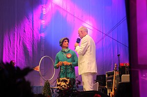 Am Zierbrunnen getanzt