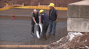 Grundsteinlegung f&uuml;r neues Autohaus