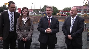 Grundsteinlegung f&uuml;r neues Autohaus