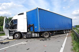 Unfall auf der A 38