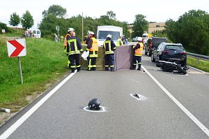 Tödlicher Unfall auf der B 247