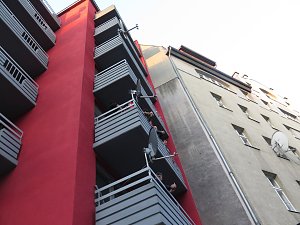 Revolution&auml;re 1. Mai Demo