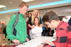 Luca Hänni in der Marktpassage
