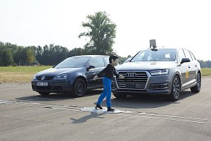 Achtung Fußgänger: Notbremsassistenten können Unfallfolgen deutlich senken