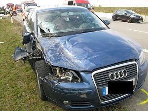 Wohnmobil komplett zerst&ouml;rt
