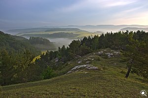 Wanderung im Morgengrauen