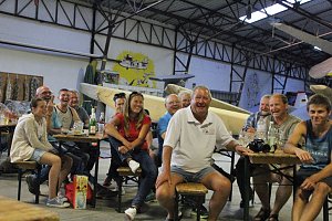 Abschlussfete zur 25. Th&uuml;ringen Meisterschaft im Streckensegelflug