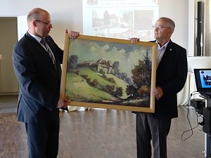 Rotarier auf Burg Scharfenstein