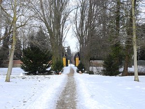 Peter Blei unterwegs - Schloss Mosigkau
