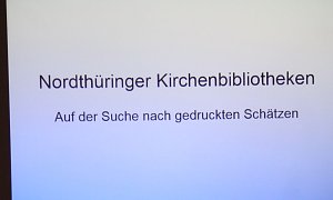 Nordth&uuml;ringer Kirchenbibliotheken werden gerettet