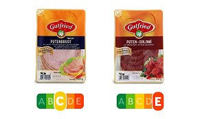 Die Puten-Salami enthielt &uuml;ber 18 Mal so viel ges&auml;ttigte Fetts&auml;uren und drei Mal so viele Kalorien wie die Putenbrust von Gutfried, auch der Salzgehalt ist deutlich h&ouml;her � der Nutri-Score erleichtert auch hier die ges&uuml;ndere Wahl.