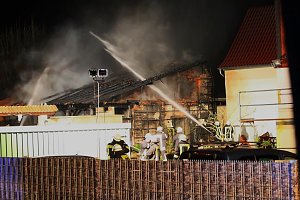 Scheunenbrand in Bollstedt
