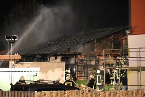 Scheunenbrand in Bollstedt