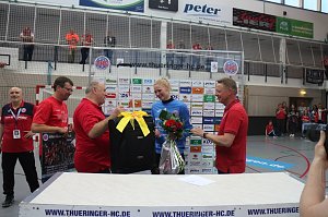 Emotionaler Saisonabschluss in der Wiedigsburghalle