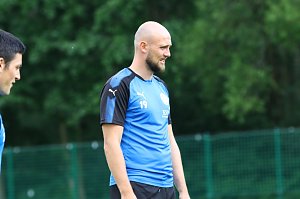 Trainingsauftakt des Oberliga-Kaders im AKS