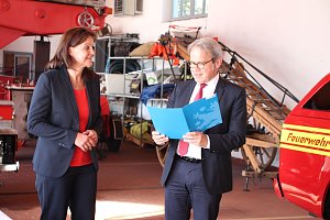 Gleich vier F&ouml;rderbescheide gingen in den Kyffh&auml;userkreis