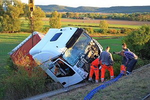 Bergung auf der Autobahn