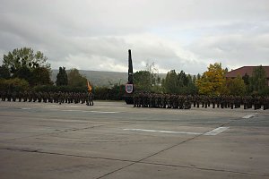 Kommandeurswechsel beim Panzerbataillon 393 "Th&uuml;ringer L&ouml;we" in der Kyffh&auml;user Kaserne Bad Frankenhausen statt....