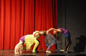 Salto Mortale im Theater