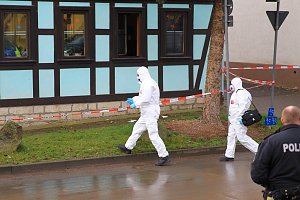 Gro&szlig;einsatz der Polizei in Berka