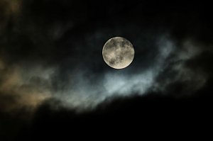 Der Mond über Nordhausen
