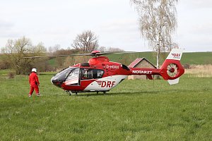 Schwerer Unfall bei Merxleben
